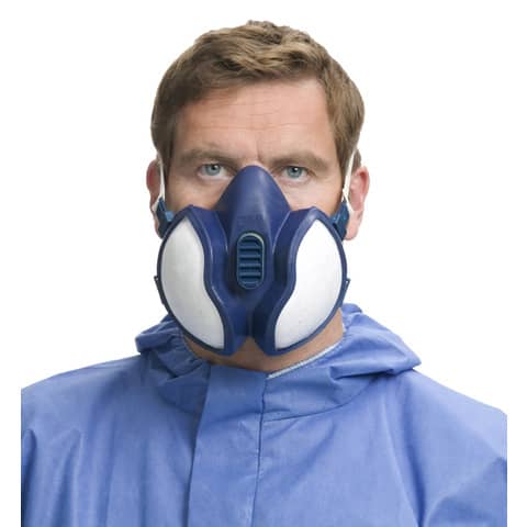 Respiratore con semimaschera 3M FFABEK1P3 blu 7100219798